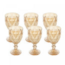 Jogo 12 Taças Luxo Diamond Vidro 320ml