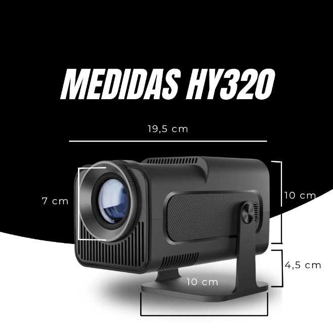 Pre Black Friday - Projetor Portátil HY320