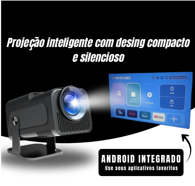 Pre Black Friday - Projetor Portátil HY320